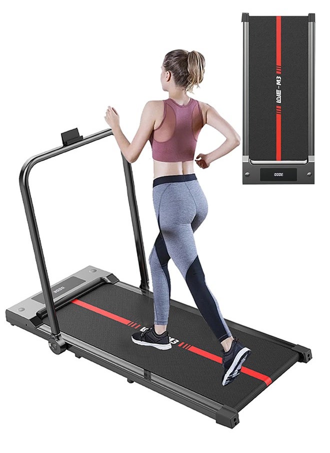 Favarey Walking Pad, Folding Treadmill 2 in 1 Under Desk Treadmill of Compact Space, 2.5HP Quiet Desk Treadmill with Remote Control & LED Display, Installation-Free  - Image 1