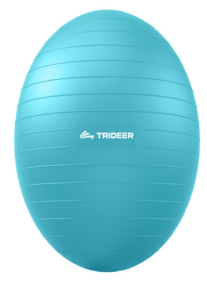 Trideer Exercise Ball (45-85cm) Extra Thick Yoga Ball Chair, Anti-Burst Heavy Duty Stability Ball Supports 2200lbs, Birthing Ball with Quick Pump (Office & Home & Gym) - Image 1