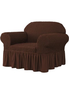 EVORY HOME A sofa cover set, an elastic sofa cover consisting of 4 pieces, two pieces of chair covers and two pieces of sofa covers. The set is suitable for all sizes of chairs and sofas.  - Image 4