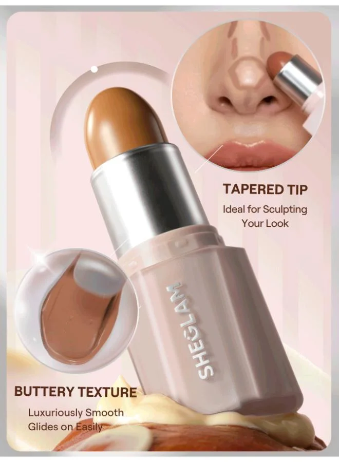 Sheglam Buttery Buff Contour & Bronzer Stick-05 Golden Sun