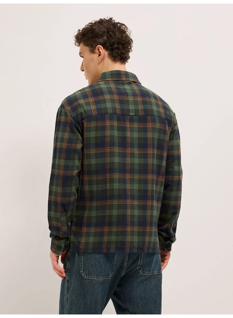 The Bear House  Men’s Long Sleeve Shirt – Classic, Comfortable and Stylish Essential for Work, Travel or Casual Outings for Men | Best Price UAE