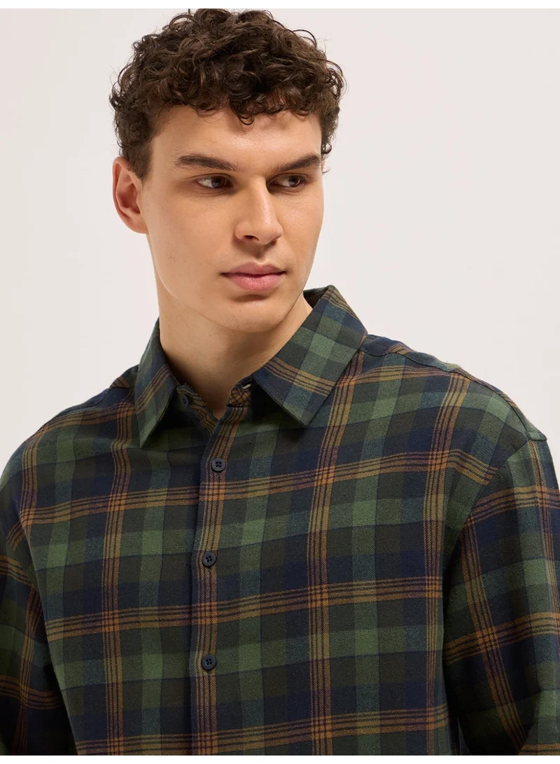 The Bear House  Men’s Long Sleeve Shirt – Classic, Comfortable and Stylish Essential for Work, Travel or Casual Outings for Men | Best Price UAE