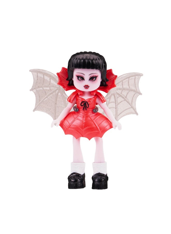Royale High Core Deluxe 3-Inches Doll Figure with Accessories - Dark Fairy  | Exclusive Virtual Item Code Included | Collectible Figure | Fashion Doll | For Fans, Gamers & Collectors! | Official Licensed Product - Image 3