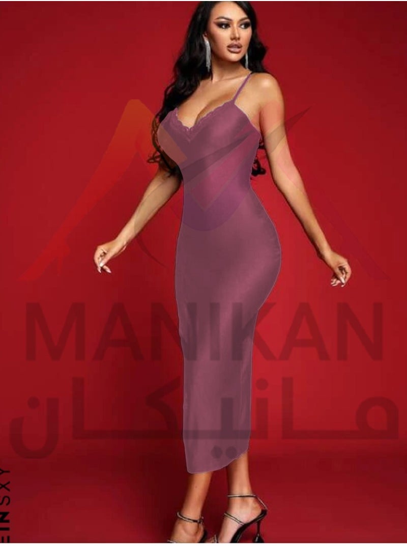 مانيكان لانجيري نسائي طويل-مفتوح من جانب واحد  - Image 3