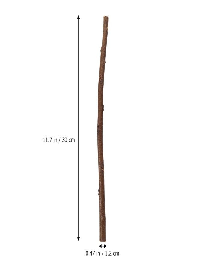 HOMSFOU 50Pcs Wood Log Sticks DIY Dried Wood Sticks 30cm Craft s Natural Twigs s for Crafting Card Making Embellishments Photo Props - Image 5