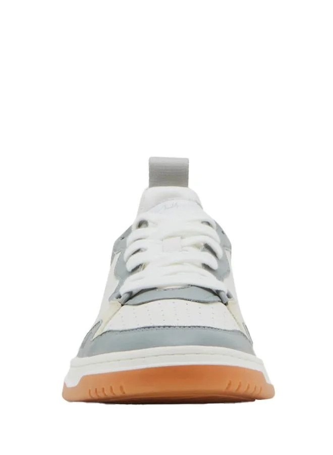Steve Madden Steve Madden EAST01M1-071 Men's Grey and White Sneakers