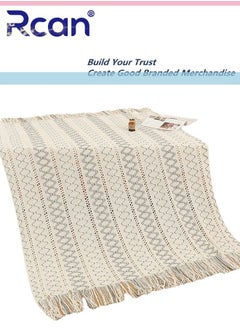 Knitted Throw Blankets, Cozy Lightweight Decorative Throw, Warm Woven Blanket with Tassels for Couch Sofa, Bed and Living Room, All Seasons for Women, Men and Kids - pzsku/ZBCBF65D62F364934F03FZ/45/_/1694587695/38aff3ee-3480-4844-a00f-4e73aec434a3