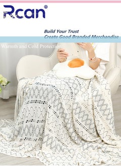 Knitted Throw Blankets, Cozy Lightweight Decorative Throw, Warm Woven Blanket with Tassels for Couch Sofa, Bed and Living Room, All Seasons for Women, Men and Kids - pzsku/ZBCBF65D62F364934F03FZ/45/_/1694587696/0ce92aaf-1330-4a13-983b-ad6598c145d6