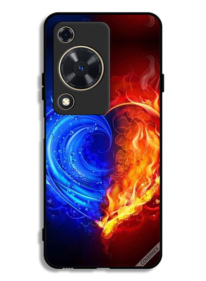 Covernex Huawei Nova Y63 Protective Case Cover Fire And Water Heart Wallpaper