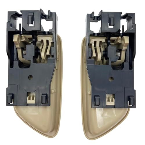 Cheriezing Beige Inside Interior Door Handle Compatible with 2000-2004 Avalon, 2004-2006 Tundra, 2001-2007 Sequoia - Front Rear Left and Right Side Set of 4 - Image 3