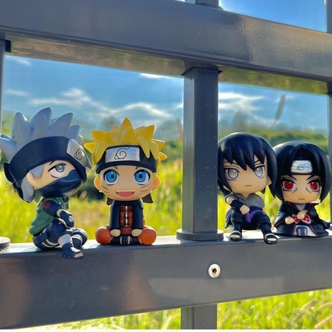 Naruto Q Version Action Figures - Naruto Kakashi Sasuke Itachi Blind Box - Image 4