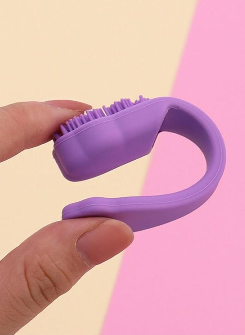 GGOOT Dog Toothbrush - Dogs Finger Toothbrushes | Pet Bath Supplies for Oral | Soft Bristles Finger Tooth Brush, Oral Care, Cats, Puppies, Pets Teeth Cleaning Products - Image 4