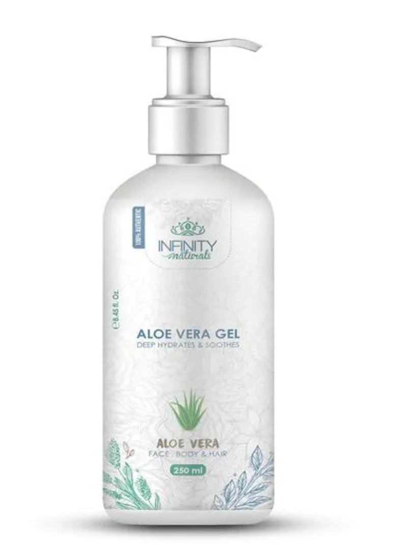 إينفينيتي جل الألوفيرا من إنفينيتي ناتشورالز للوجه والجسم والشعر 250 مل