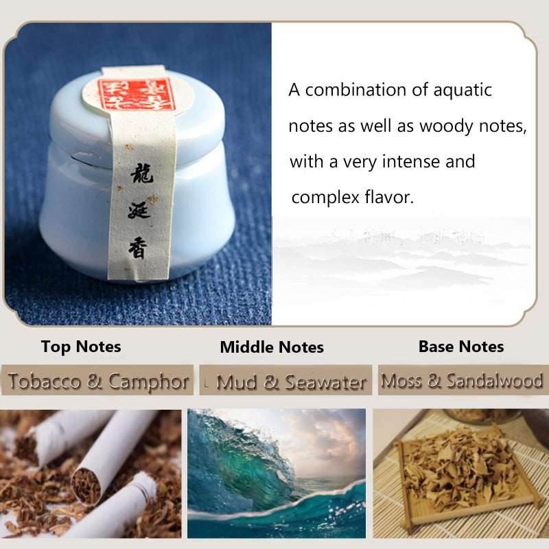 Grospe 3PCS Solid Balm Sets - Solid Perfume Portable Pocket Ceramic Jar - Perfect for Travel Use - Natural Rose Ambergris Ebony Fragrance for Men and Women - Image 4