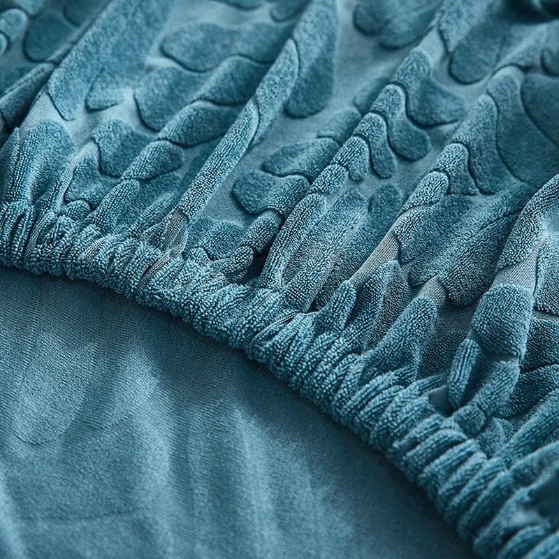 ويوبلز غطاء أريكة عالمي جديد مقاوم للتآكل لعام 2022، غطاء أريكة مرن ناعم غير قابل للانزلاق من الإسباندكس، غطاء أريكة لحماية الأثاث، غطاء وسادة أريكة مرن، غطاء أريكة مقاوم للماء وجيد التهوية (رمادي، غطاء مقعد قابل للطي) - Image 5