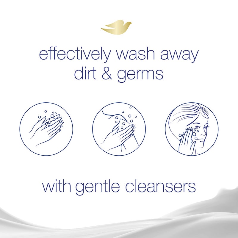 Dove Skin Care Beauty Bar For Softer Skin Cucumber and Green Tea More Moisturizing Than Bar Soap 3.75 oz, 14 Bars - Image 5