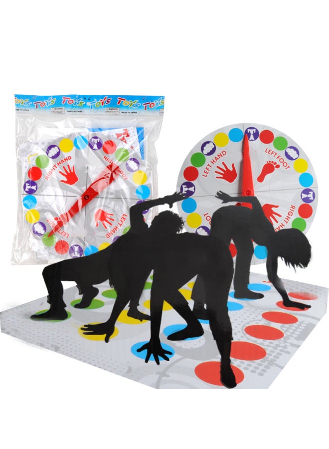 لعبة الطاولة تويستر لعبة حصيرة ذكاء الأطفال لعبة معركة مزدوجة تفاعلية بين الوالدين والطفل للبالغين ألعاب داخلية دعائم