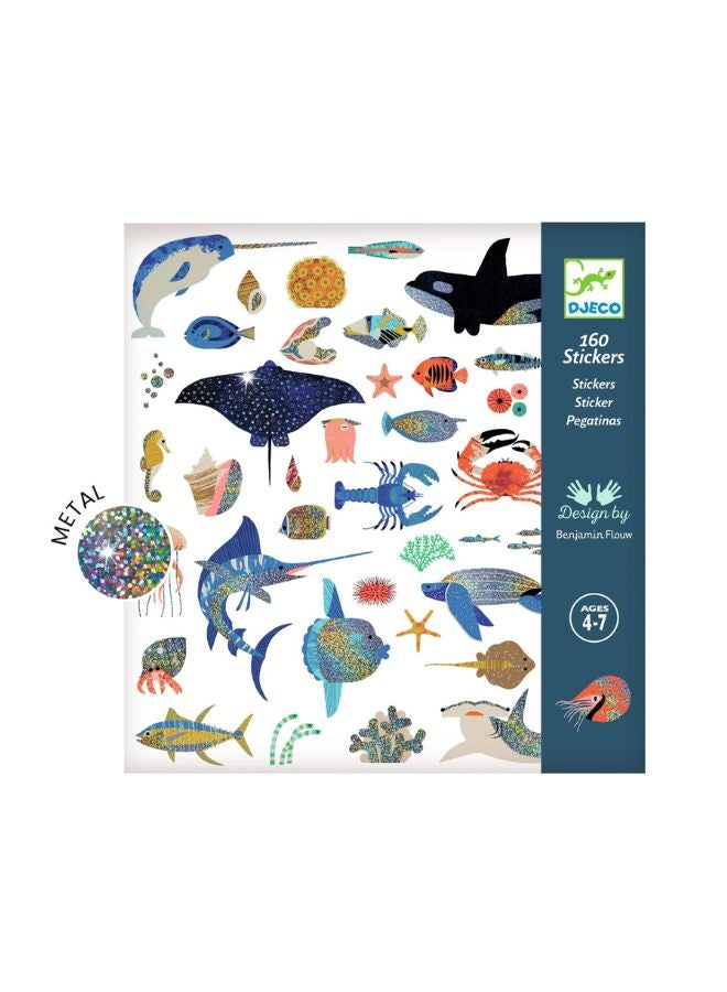 DJECO Ocean Stickers - Image 2