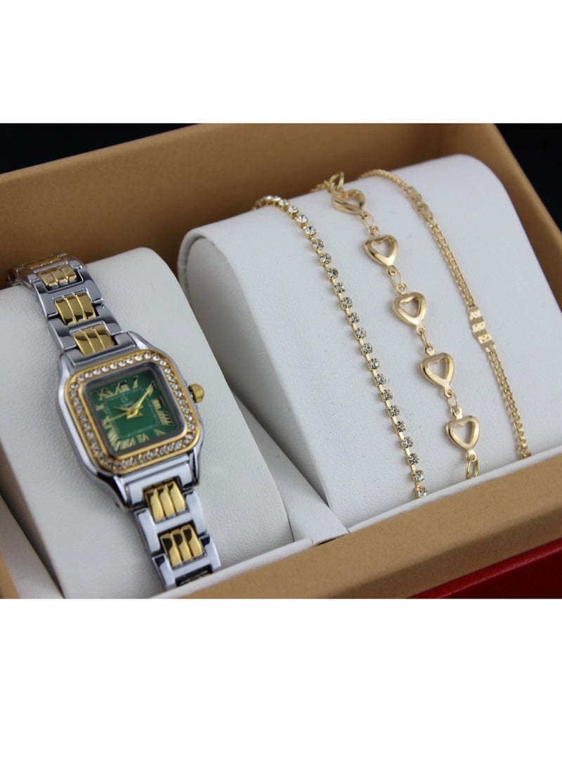Reclaim with Argireline Women's evening watch set 