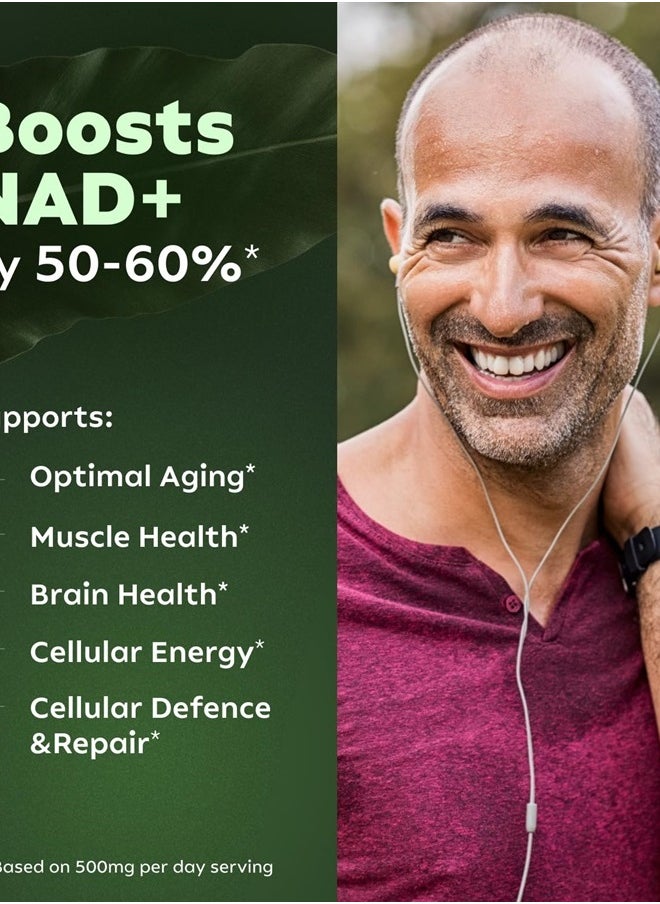 Reus Research - NAD + Nicotinamide Riboside, 900mg - 80 Capsules - Image 1