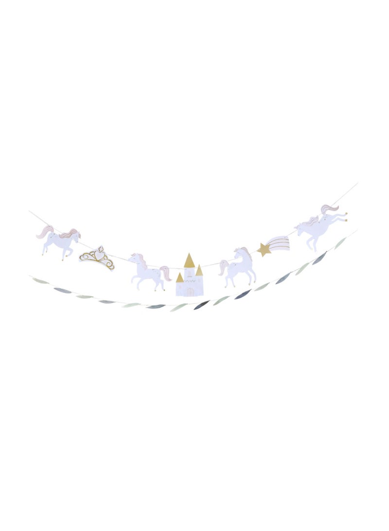 Ginger Ray Princess Character Garland - Fun Party Decor - Image 1