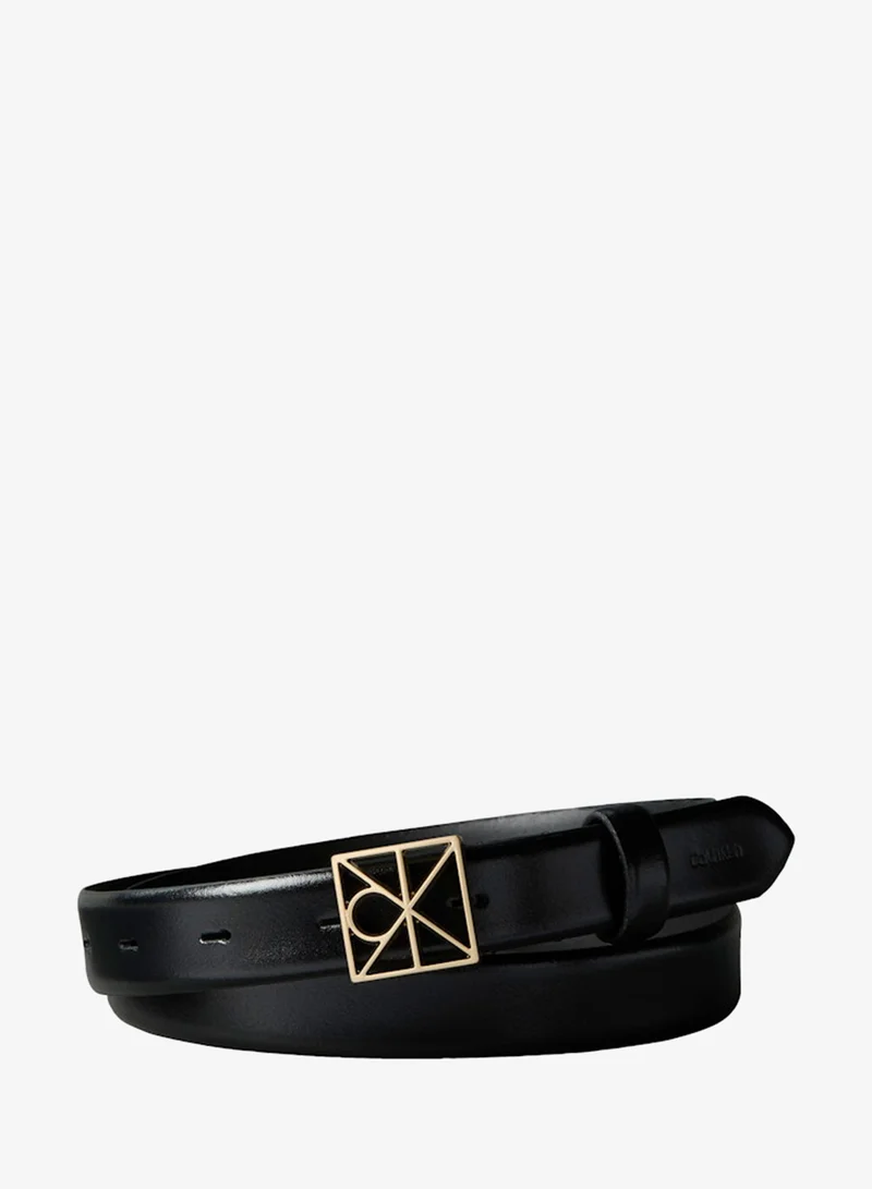 CALVIN KLEIN Logo Hole Allocated Belt