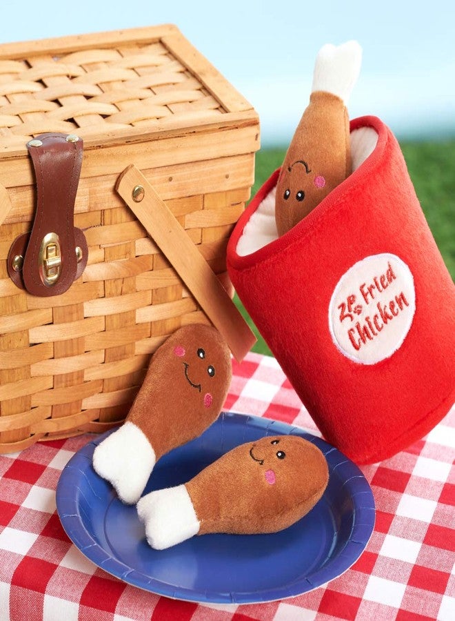ZippyPaws ZP897 Miniz 3 Pack Drumsticks Squeak Toy - Image 2