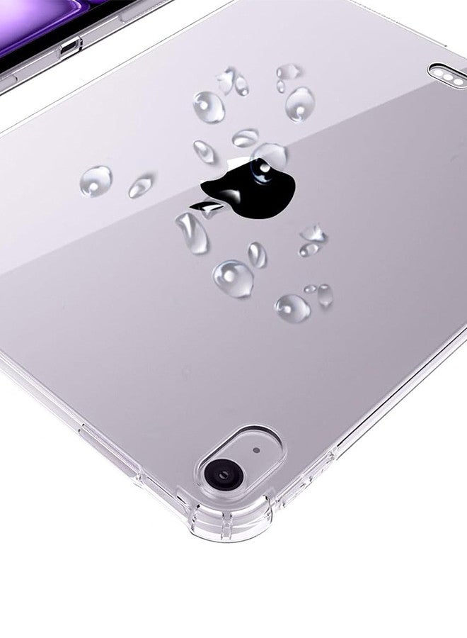 CATANES [for iPad Air 13 inch 2024] Clear TPU Case Shockproof Transparent Cover Shock Absorbing Flexible TPU Protective Cover  - Image 2