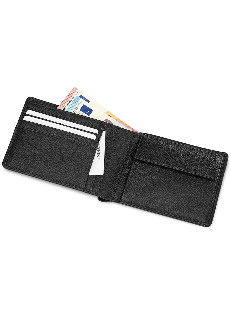 MOLESKINE Moleskine Classic Match Genuine Leather Wallet - Black