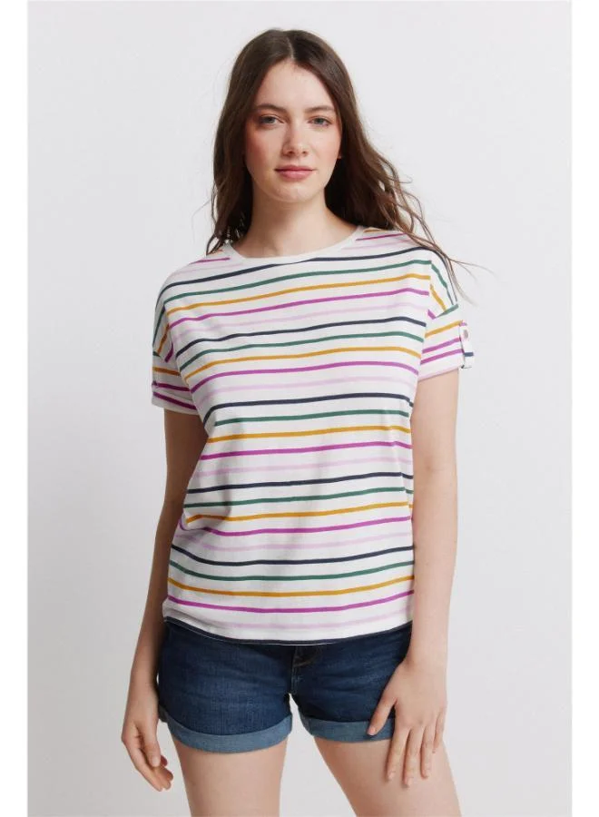 Springfield Striped short sleeve T-shirt