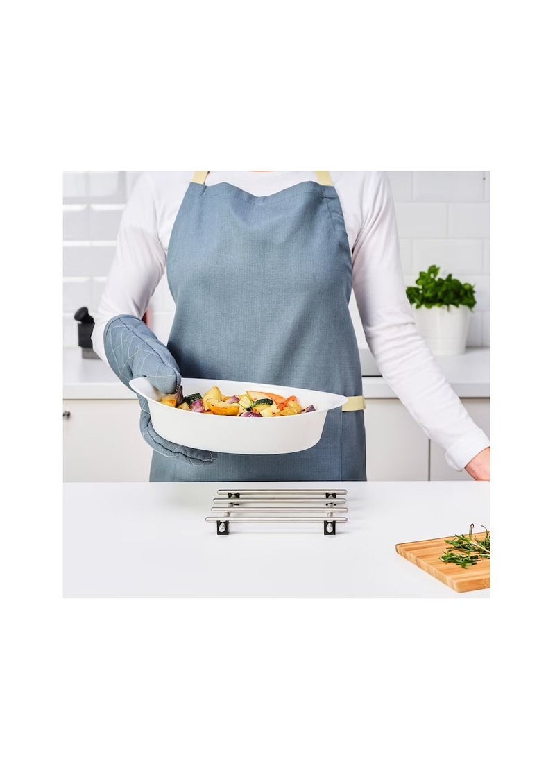 Oven dish, white30x19 cm - Image 2