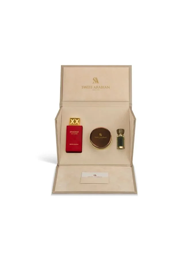 Swiss Arabian Perfumes Shaghaf Oud Ahmar Gift Set
