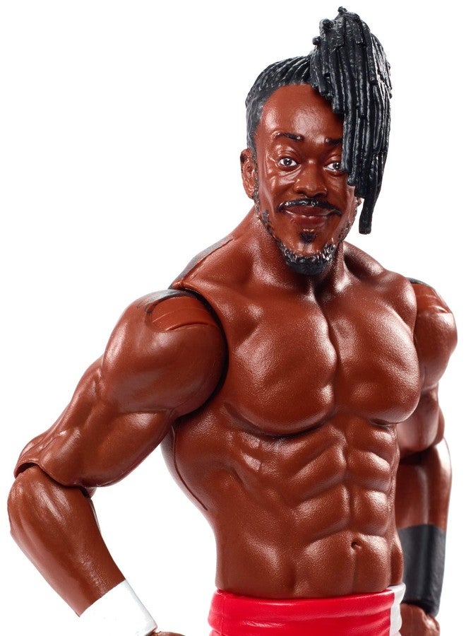 WWE MATTEL Kofi Kingston Top Picks 6-inch Action Figures with Articulation & Life-Like Detail, Multi (GLC45) - Image 2
