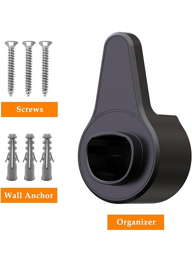 Excefore Charger Charging Cable Organizer, Charger Slot For Tesla Motors Wall Mount Connector Bracket Adapter, Fit Model S Model - Image 4