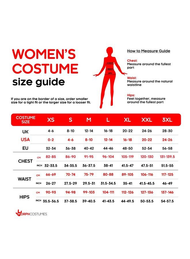 MORPH Women's Pirate Costume, Pirate Halloween Costume, Pirate Evening Outfit, XL - Image 4