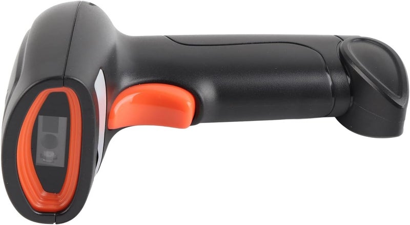 with 2.4G Wireless and Bluetooth Connectivity - 1D 2D Barcode Scanner, CMOS Imaging Scanning Head and 2000mAh Rechargeable Battery for Warehouse and Supermarket Inventory - Image 2