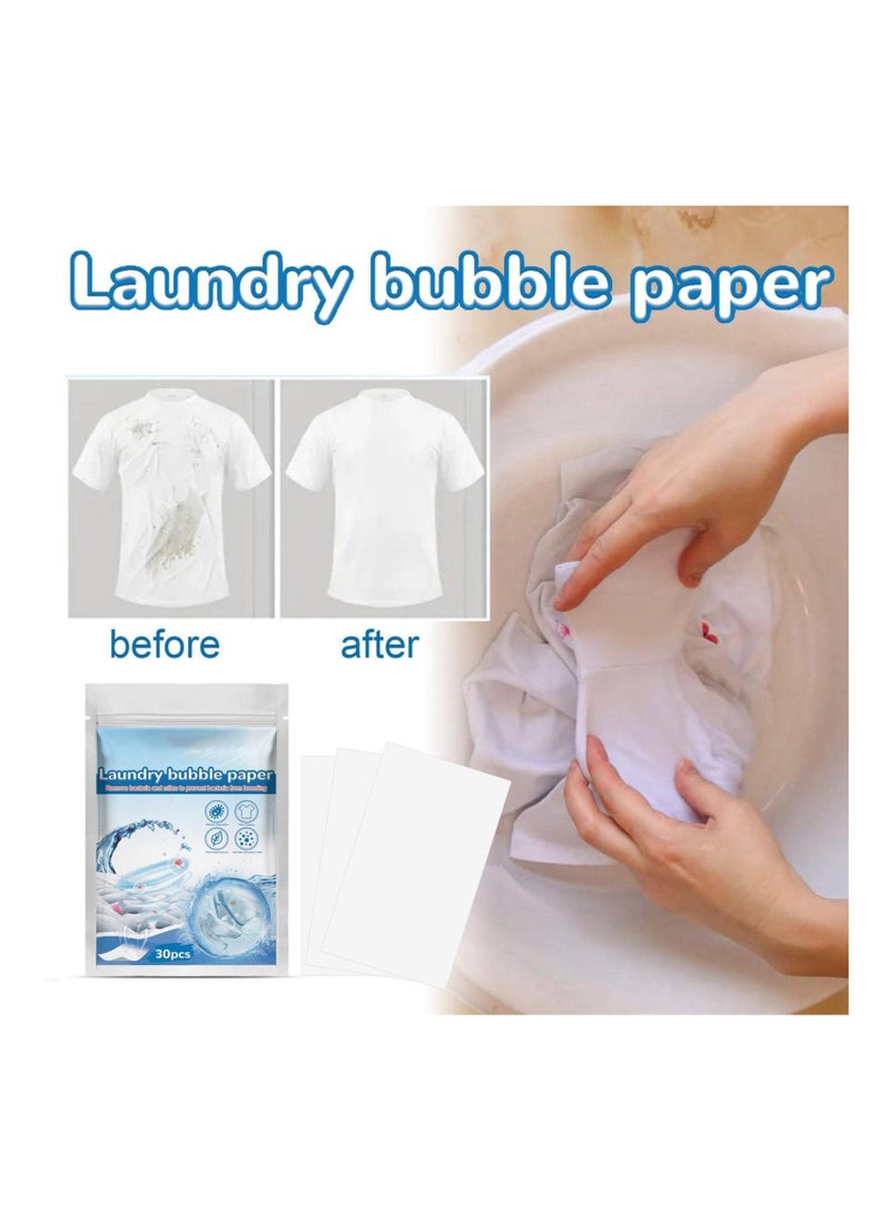 SYOSI Travel Laundry Detergent Sheets Liquidless, 2 packs 60 Eco Sheets Laundry Detergent, Eco-friendly, Biode gradable, Zero Waste, Cruelty-Free Laundry Detergent Sheets/Eco-Strips for Sensitive Skin  - Image 3