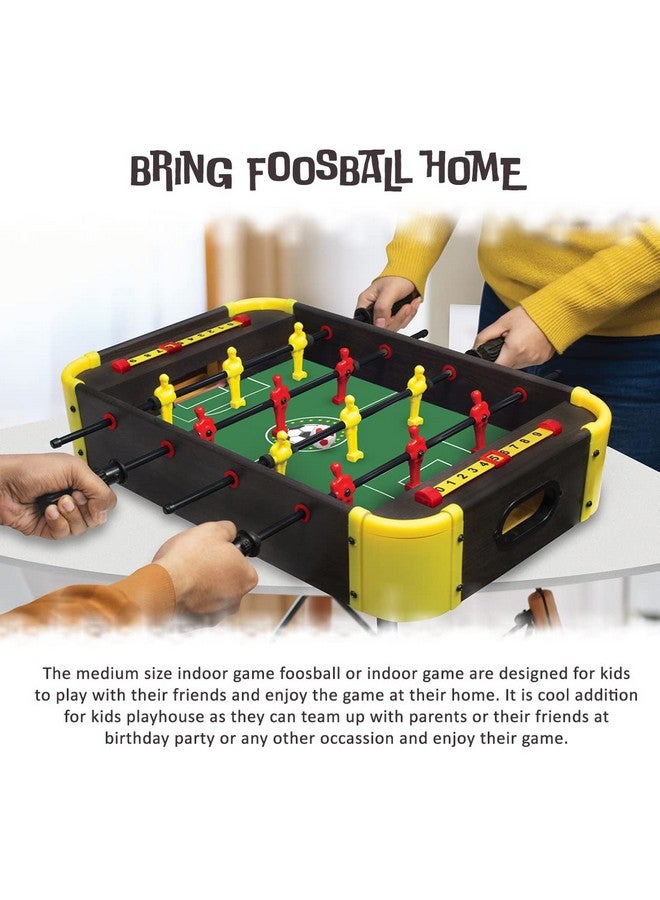 Wembley Foosball Table Soccer Indoor Games for Boys Girls Adults and Family Mini Football Table for Kids Portable - Multicolor, 31L x 10W x 51H Cm, 2 Player - Image 5