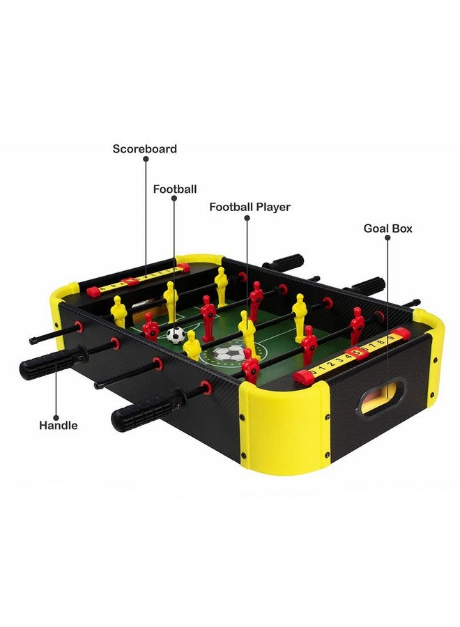 Wembley Foosball Table Soccer Indoor Games for Boys Girls Adults and Family Mini Football Table for Kids Portable - Multicolor, 31L x 10W x 51H Cm, 2 Player - Image 3