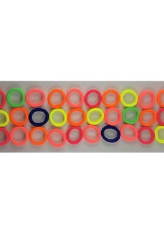 Generic 3 pieces of special hair ties and hair elastics in assorted colors  - Image 4