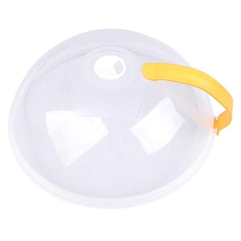 Microwave Splatter Cover, Oil Resistant and Easy Grip Handle, Kitchen Helper - Image 1