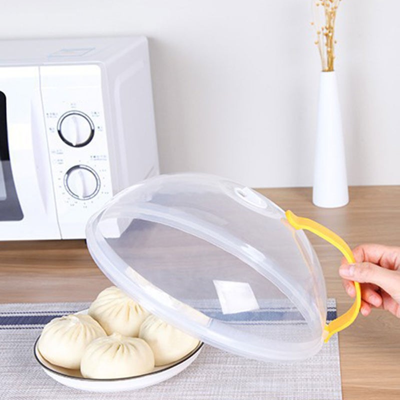 Microwave Splatter Cover, Oil Resistant and Easy Grip Handle, Kitchen Helper - Image 4