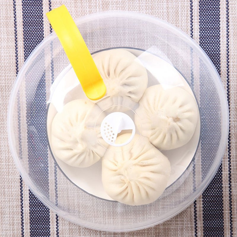 Microwave Splatter Cover, Oil Resistant and Easy Grip Handle, Kitchen Helper - Image 5