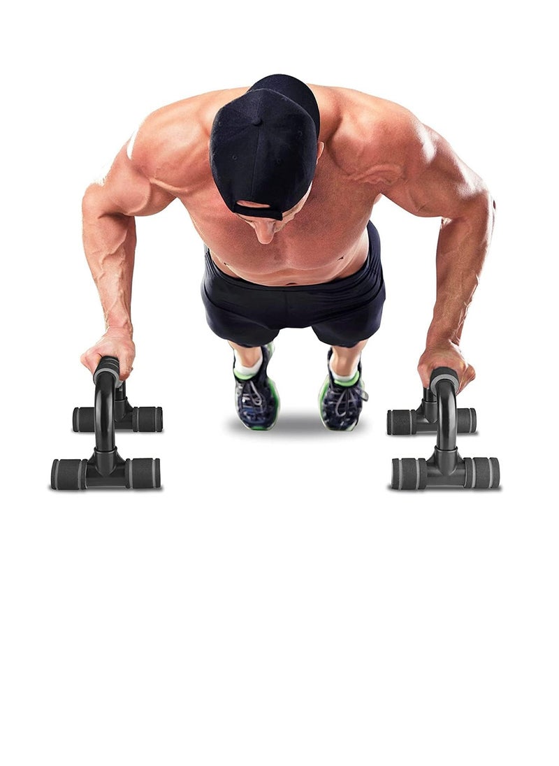 KANGAROO - Push Up Bars with Non-Slip black - Image 1