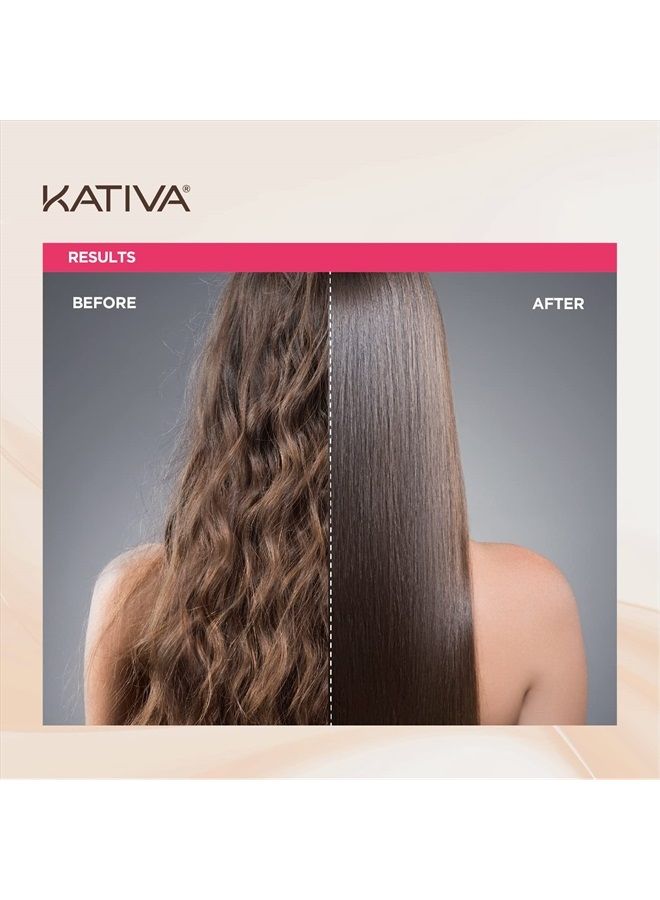 Kativa Anti-Frizz Xtreme Care, Home Use Straightening Treatment, Rebuild Damaged Hair and Straighten Waves and Frizz with Keratin and Cupuaçu, Paraben Free, Cruelty Free, Formaldehyde Free - Image 5