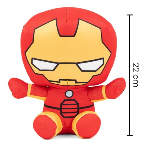 Mirada Marvel Iron Man Soft Plush Toy – 23cm | Official Licensed Superhero Stuffed for Kids, Boys & Girls | Super Soft Cuddly Character Toy for Fans | Ideal Gift for Birthday/Christmas/Diwali - Image 5