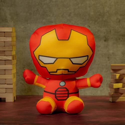 Mirada Marvel Iron Man Soft Plush Toy – 23cm | Official Licensed Superhero Stuffed for Kids, Boys & Girls | Super Soft Cuddly Character Toy for Fans | Ideal Gift for Birthday/Christmas/Diwali - Image 2