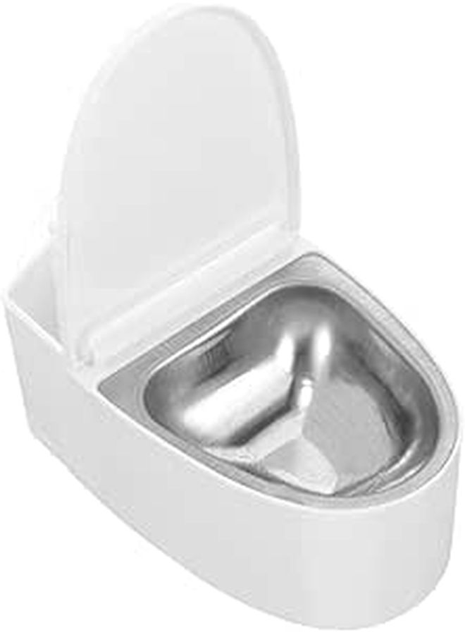 Garneck Wall Mounted Toilet Ashtray Lid Windproof Space Saving Design - Image 1