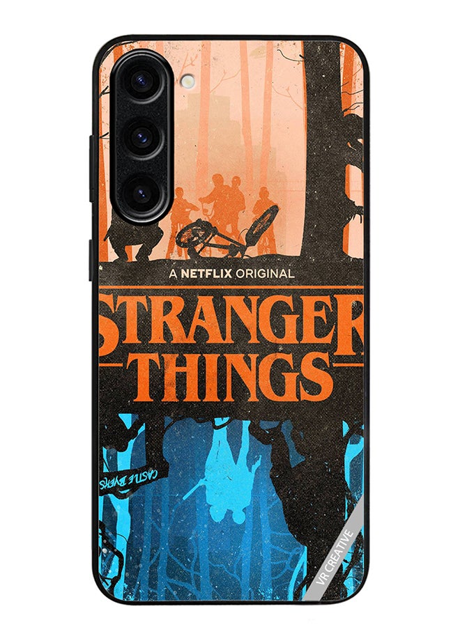 VR CREATIVE Protective Case Cover For Samsung Galaxy S24 Plus Stranger Things Design Multicolour - Image 1