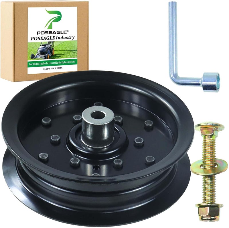 POSEAGLE 532196106 Idler Pulley Replaces 532197379 Idler Pulley, 196106 Idler Pulley Craftsman 197379 for Z254 LGT2654 YTH20K46 YTH22V46 YTH2348 RZ5424 Lawn Decks - Image 1